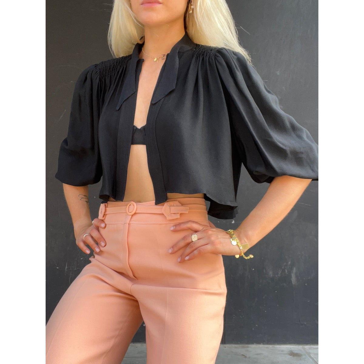 1970s Quorum cropped bolero