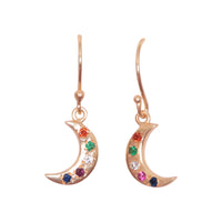 Moon Gem Earrings