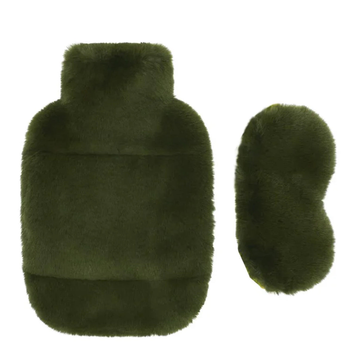 Hot Water Bottle Set Olive