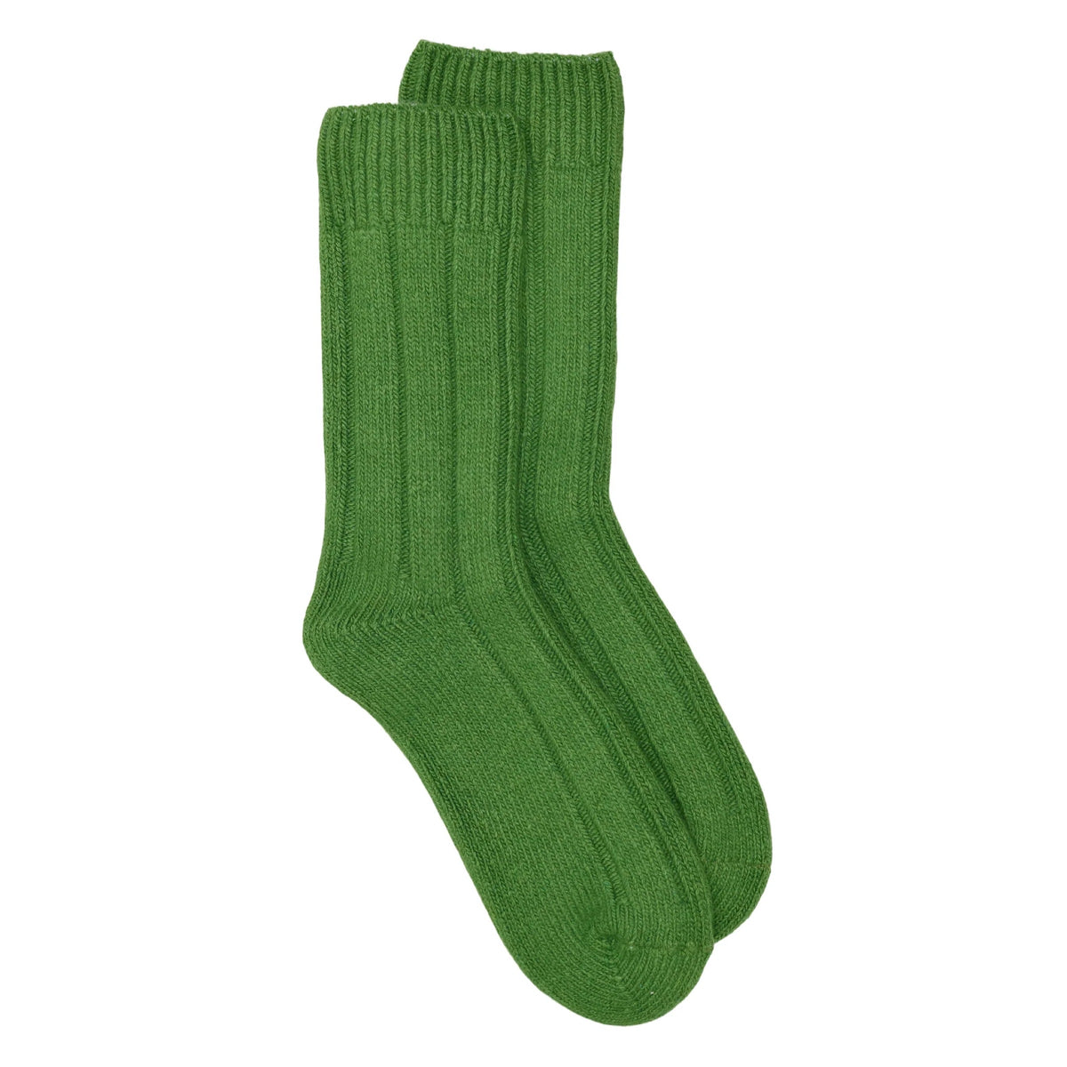 Recycled Wool Ankle Sock Green