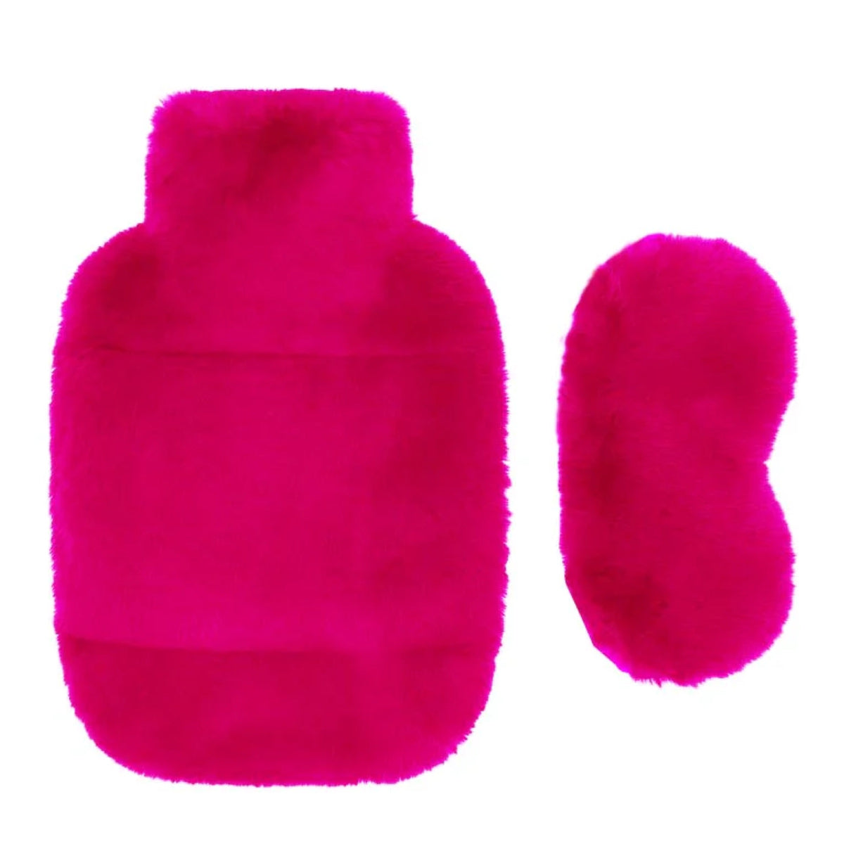 Hot Water Bottle Set Fuchsia