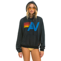 Logo Pullover Hoodie Relaxed Charcoal