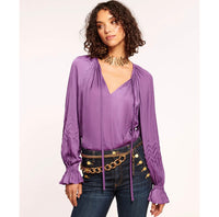 Ramy Brook Blake Blouse Mulberry