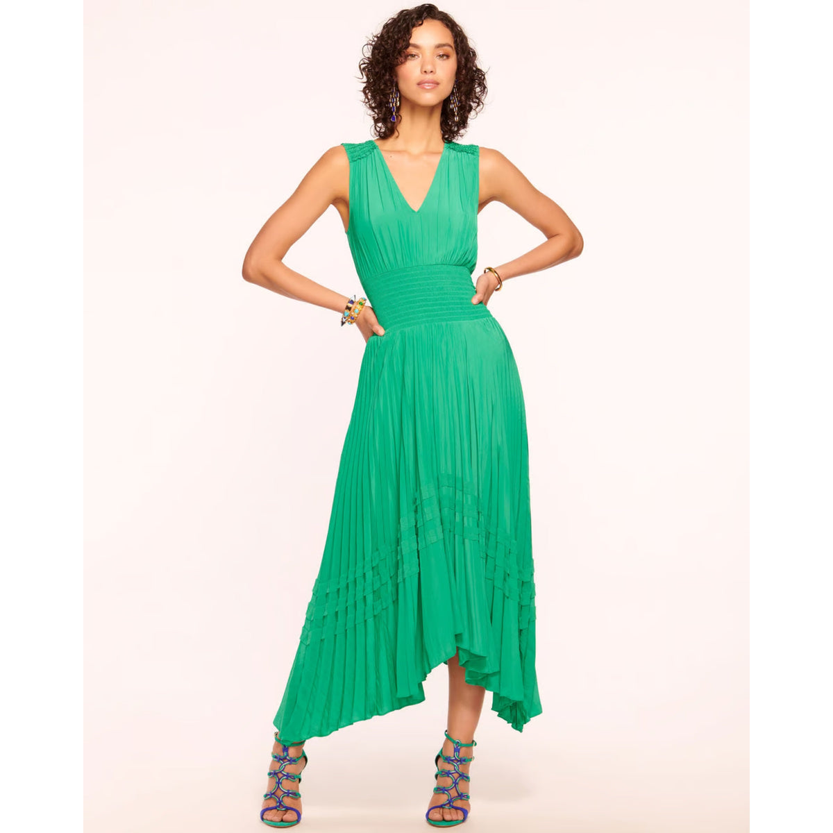 Livia Dress Seagreen