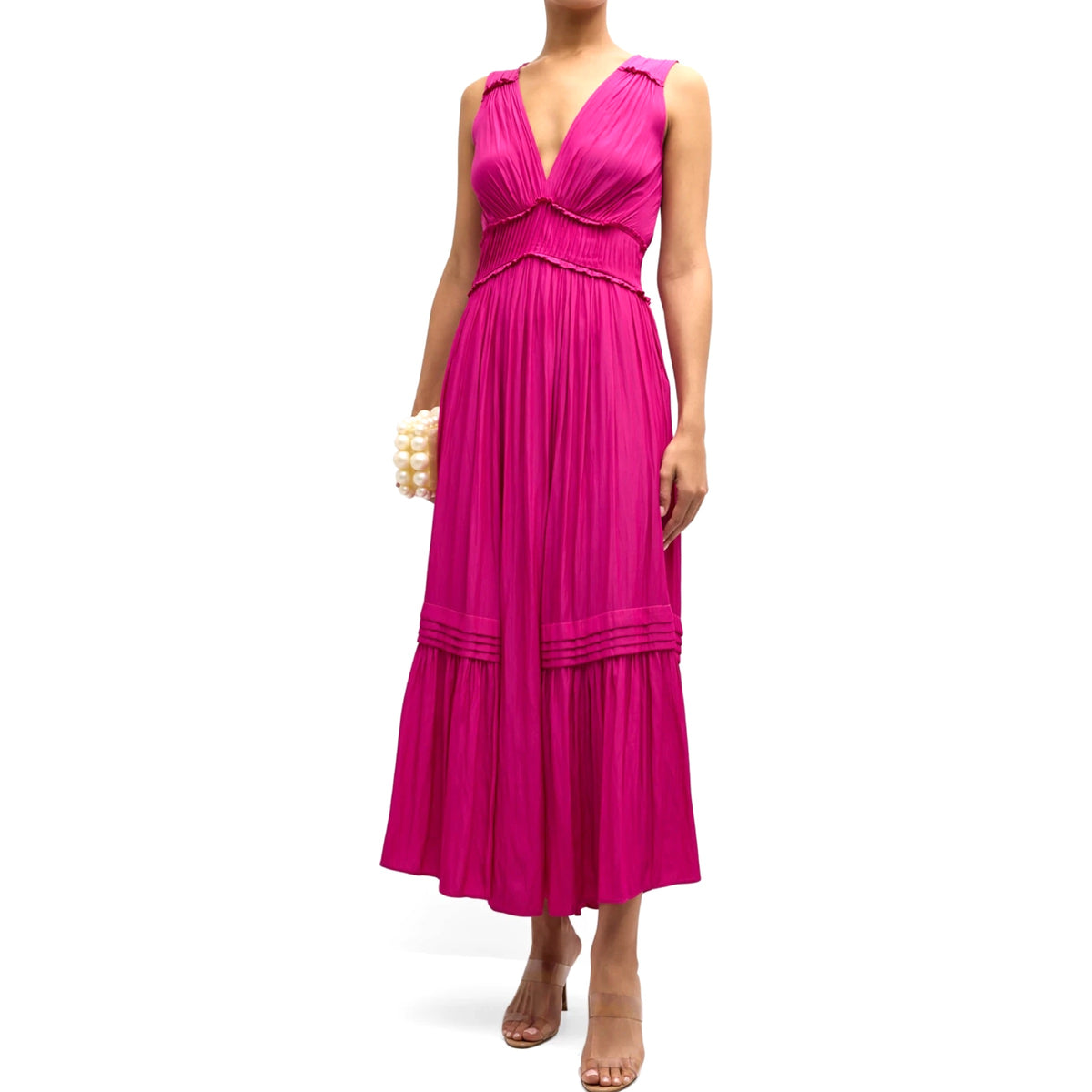 Deirdre Dress Wild Rose