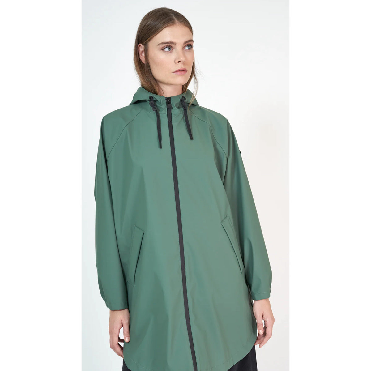 Sky Raincoat Dark Forest