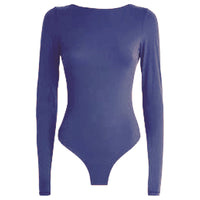 Long Sleeved Bodysuit Indigo