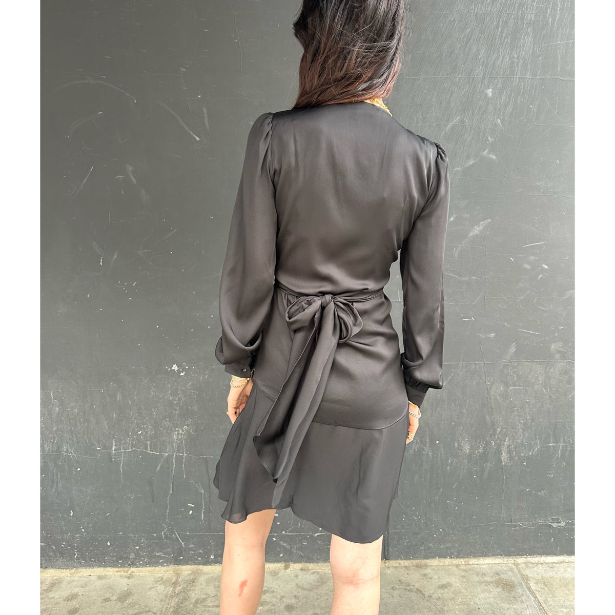 Ananda Short Dress Black