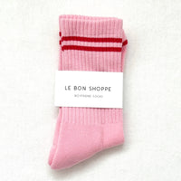 Boyfriend Socks Amour Pink