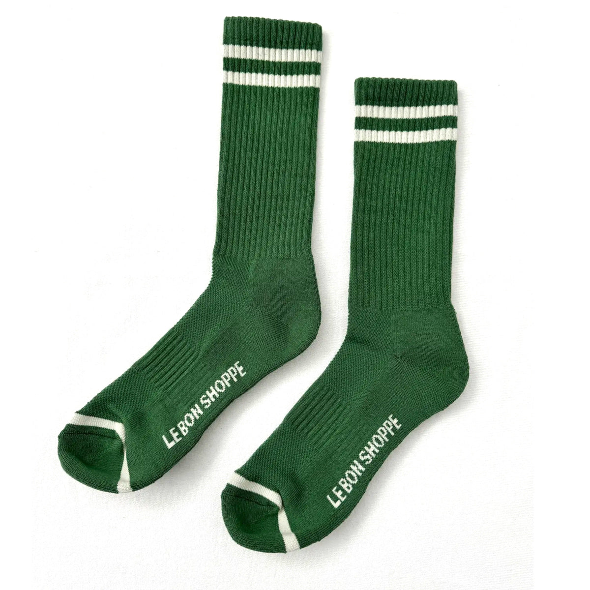 Extended Boyfriend Socks Moss