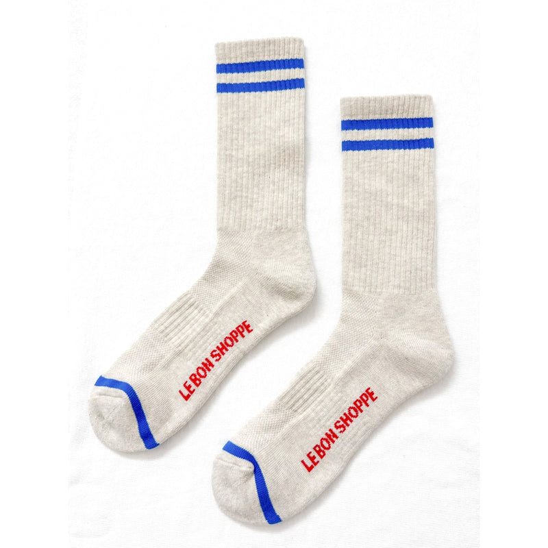 Extended Boyfriend Socks Ice