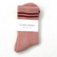 Boyfriend Socks Vintage PInk