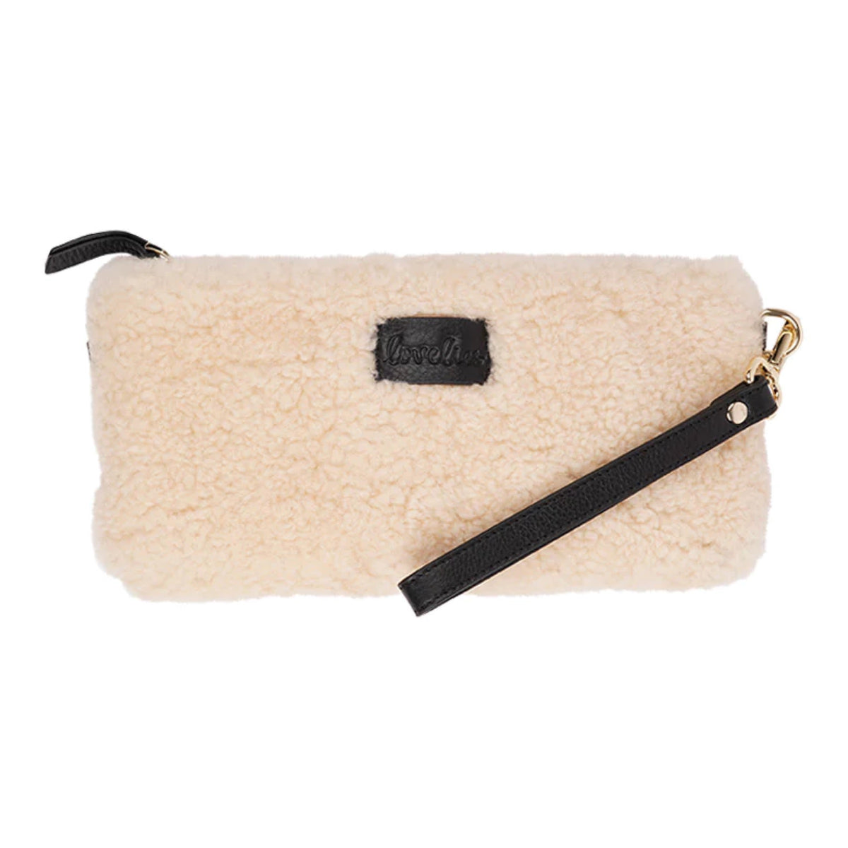 Lovelies Wuttu Shearling Clutch