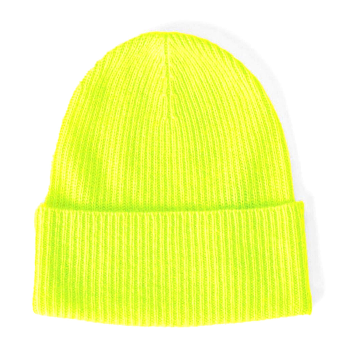 Hortense Beanie Jaune Fluo