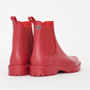 Rain Boots Druppel Red