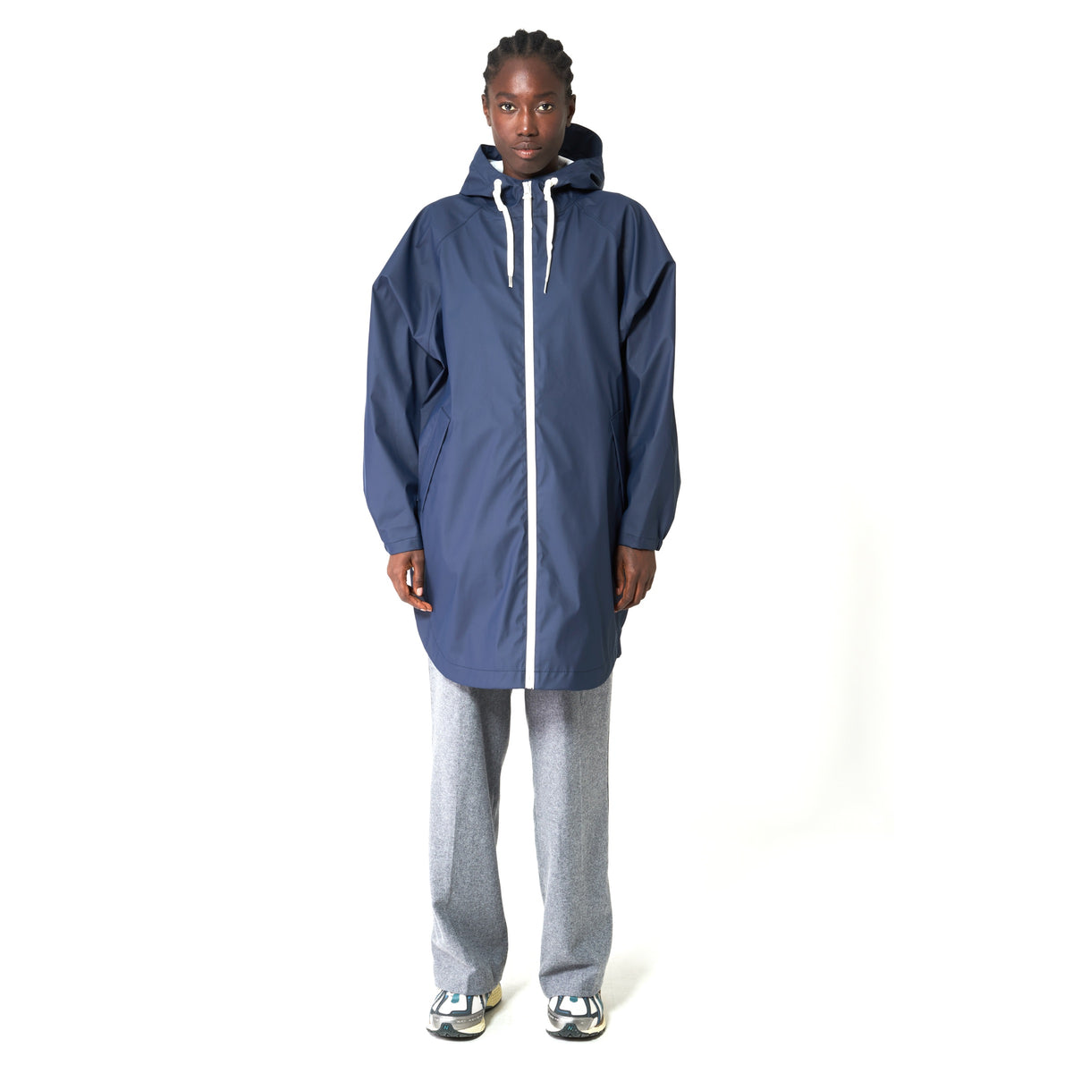 Sky Raincoat Navy