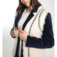 Dannika Cream Gilet