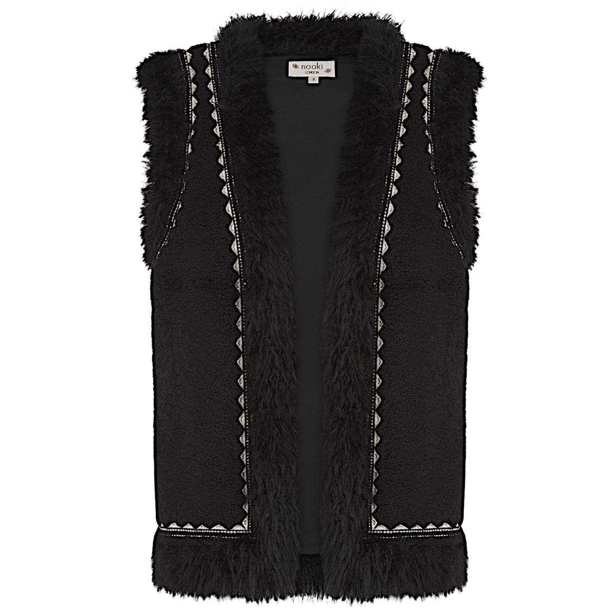 Dannika Black Gilet