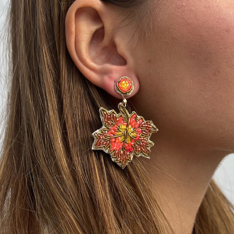 *NEW* Autumn Leaf Earrings