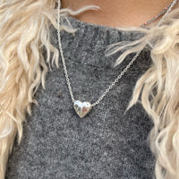 *NEW* Bold Heart Necklace Silver