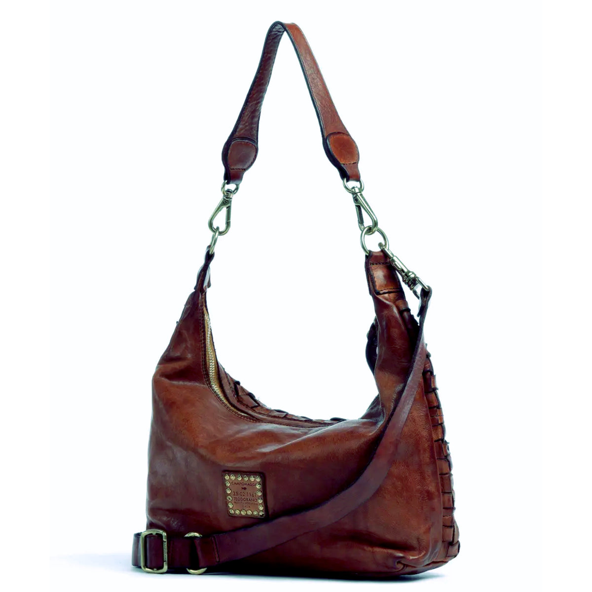 *NEW* Woven Shoulder Bag Cognac