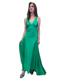 Mar A Lago Evening Dress Green