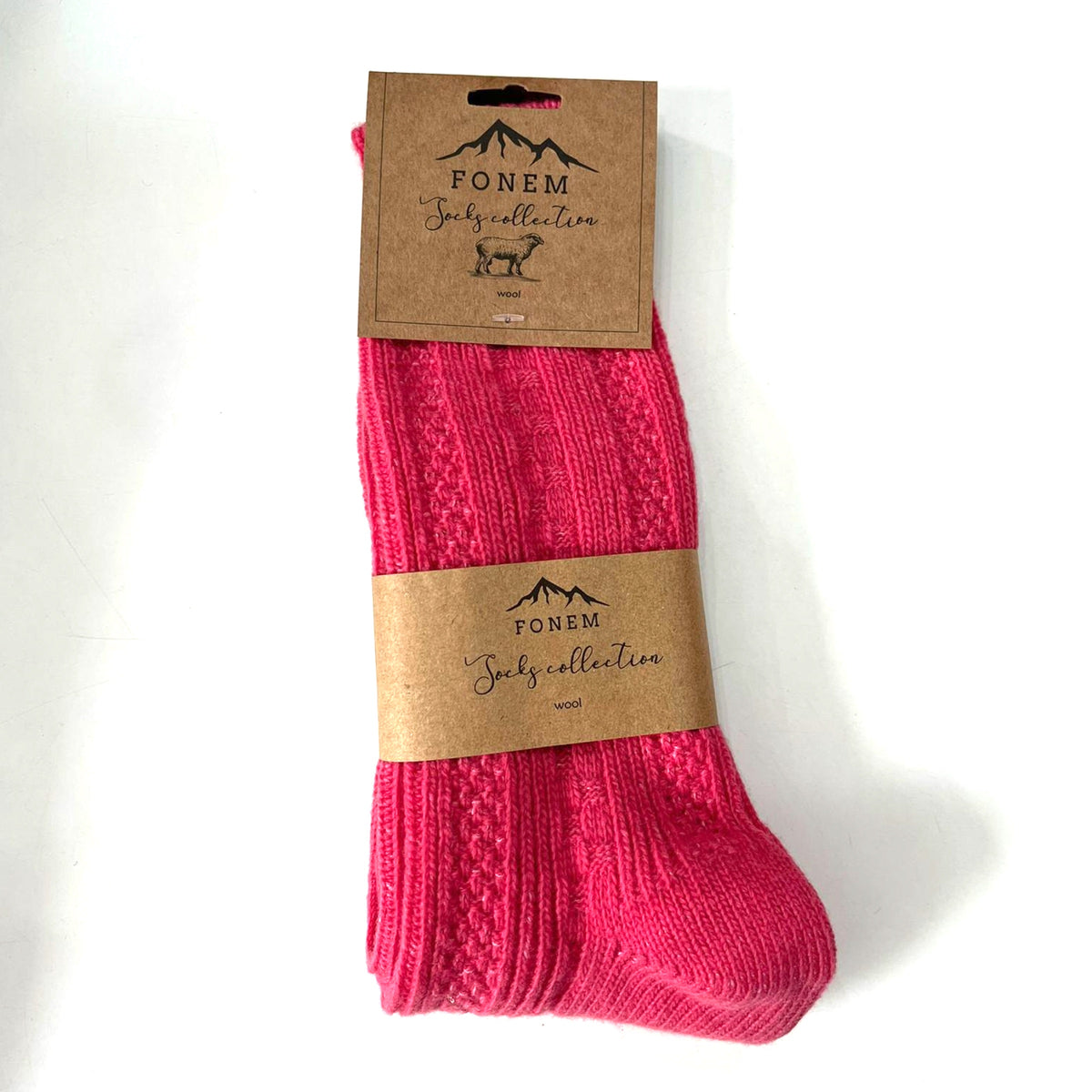 Fuchsia Socks