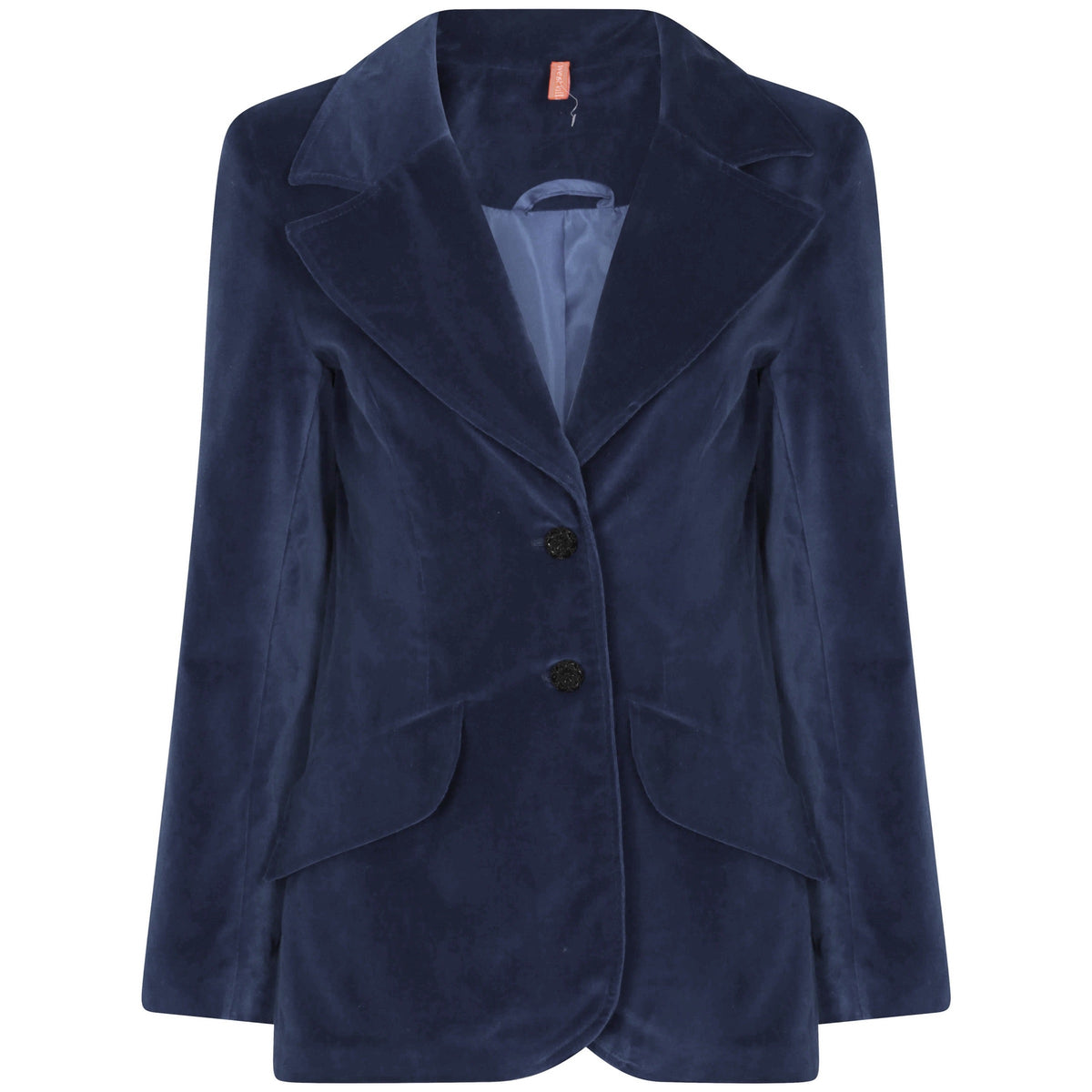 Susan Velvet Jacket Navy