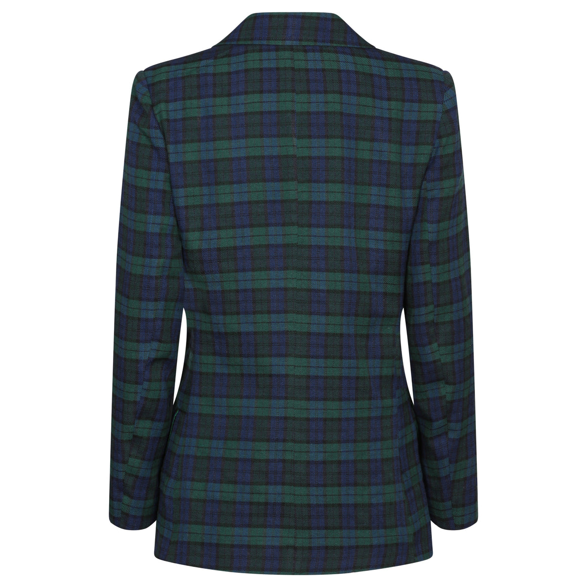 Susan Jacket Blue Tartan