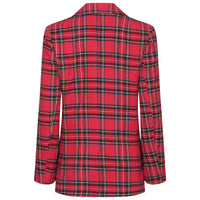 Susan Jacket Red Tartan