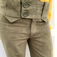 Cargo Pant Moss Green Cord