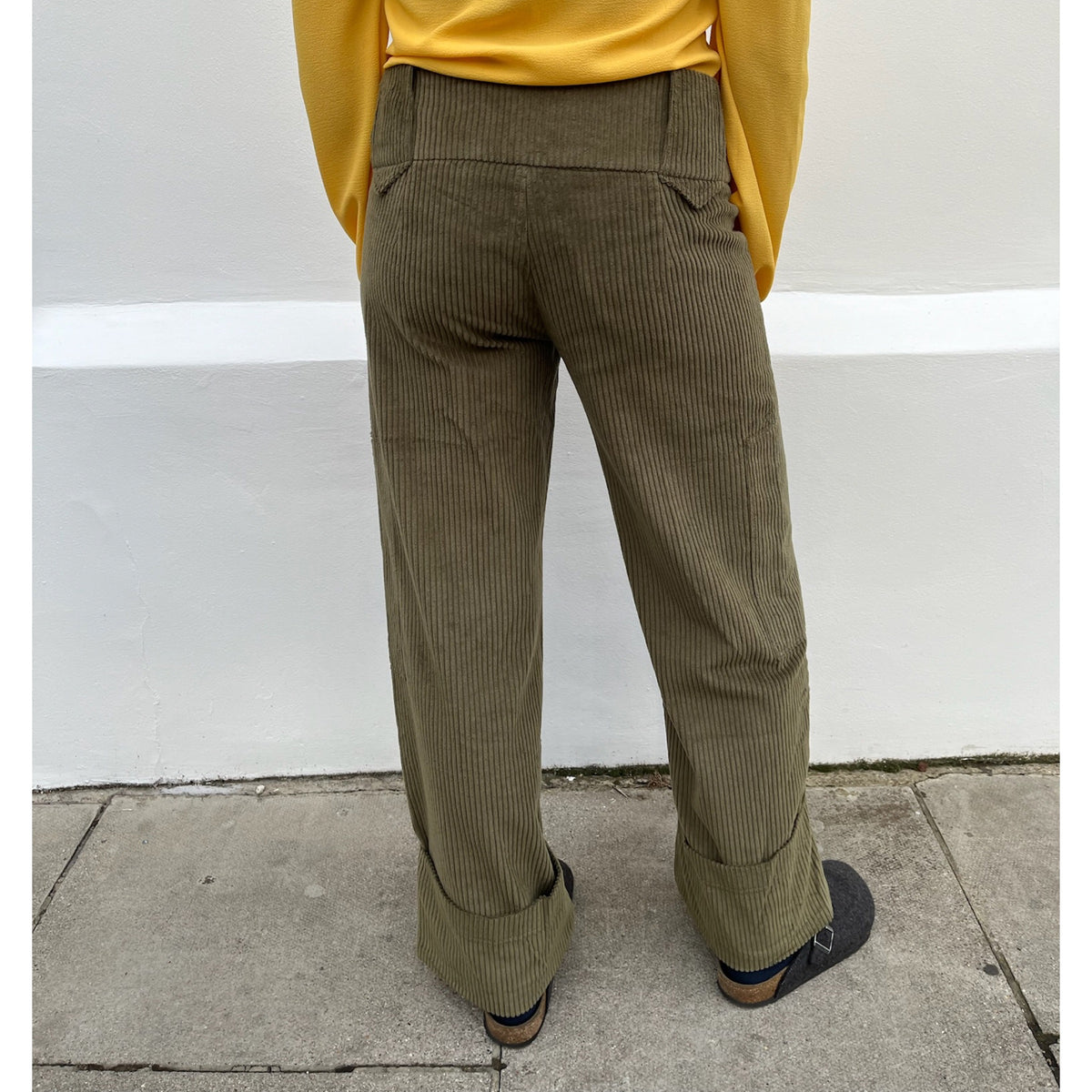 Cargo Pant Moss Green Cord