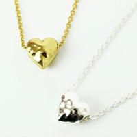 *NEW* Bold Heart Necklace Silver