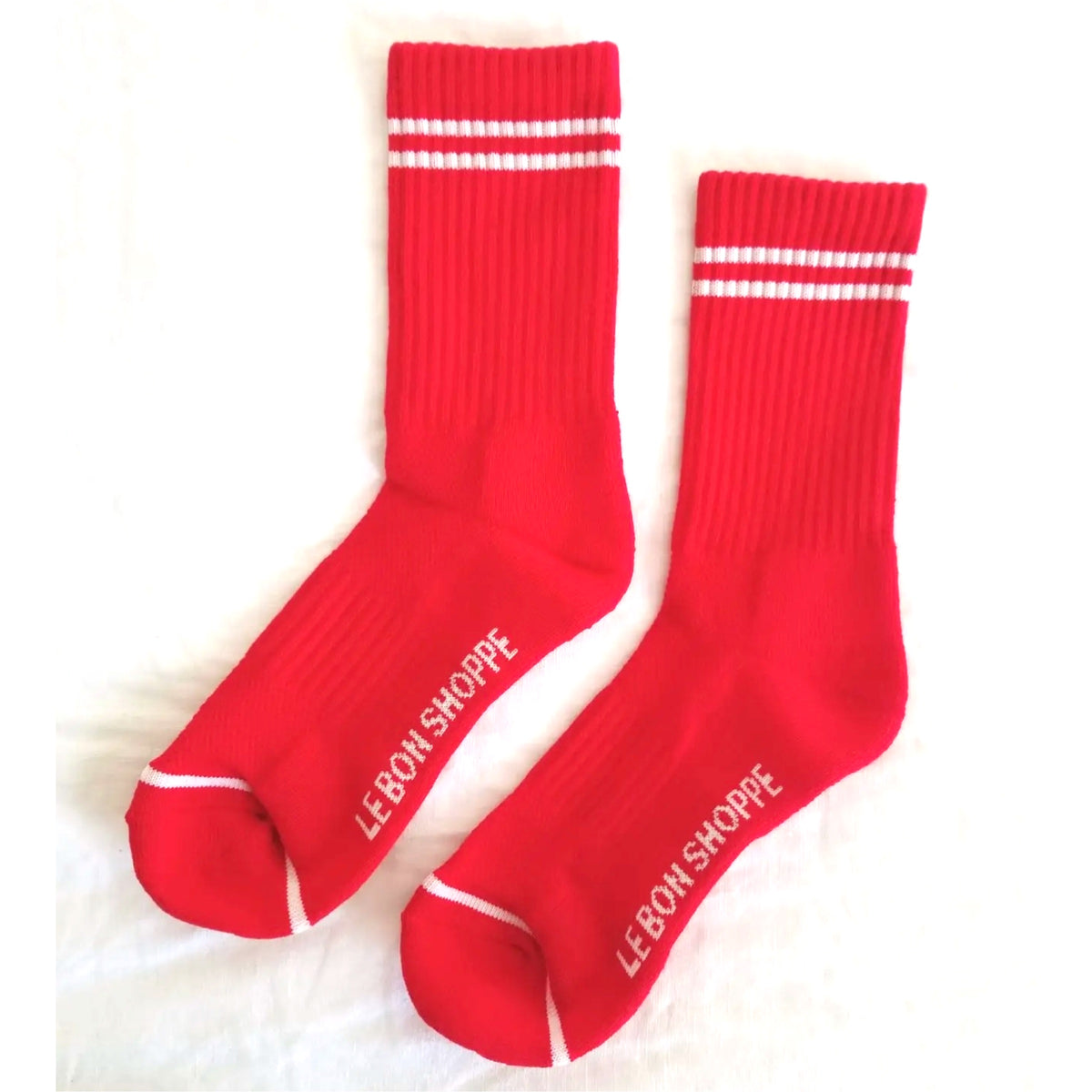 Boyfriend Socks Red