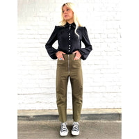 Patch Pocket Trouser Olive