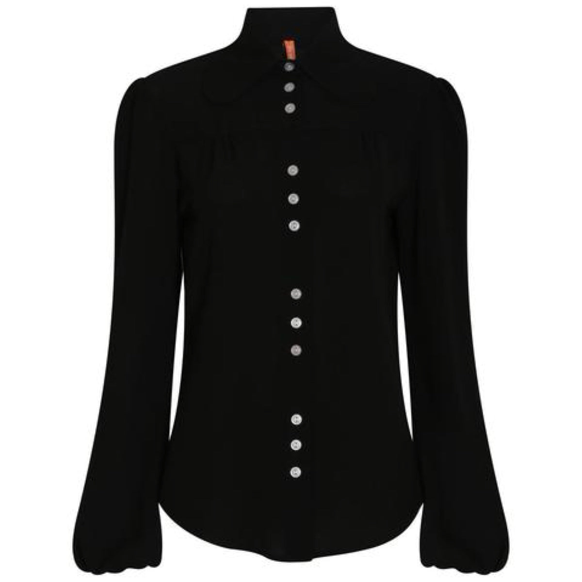 3 Button Shirt Black