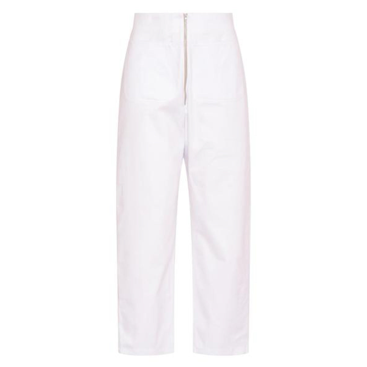 Patch Pocket Trouser White