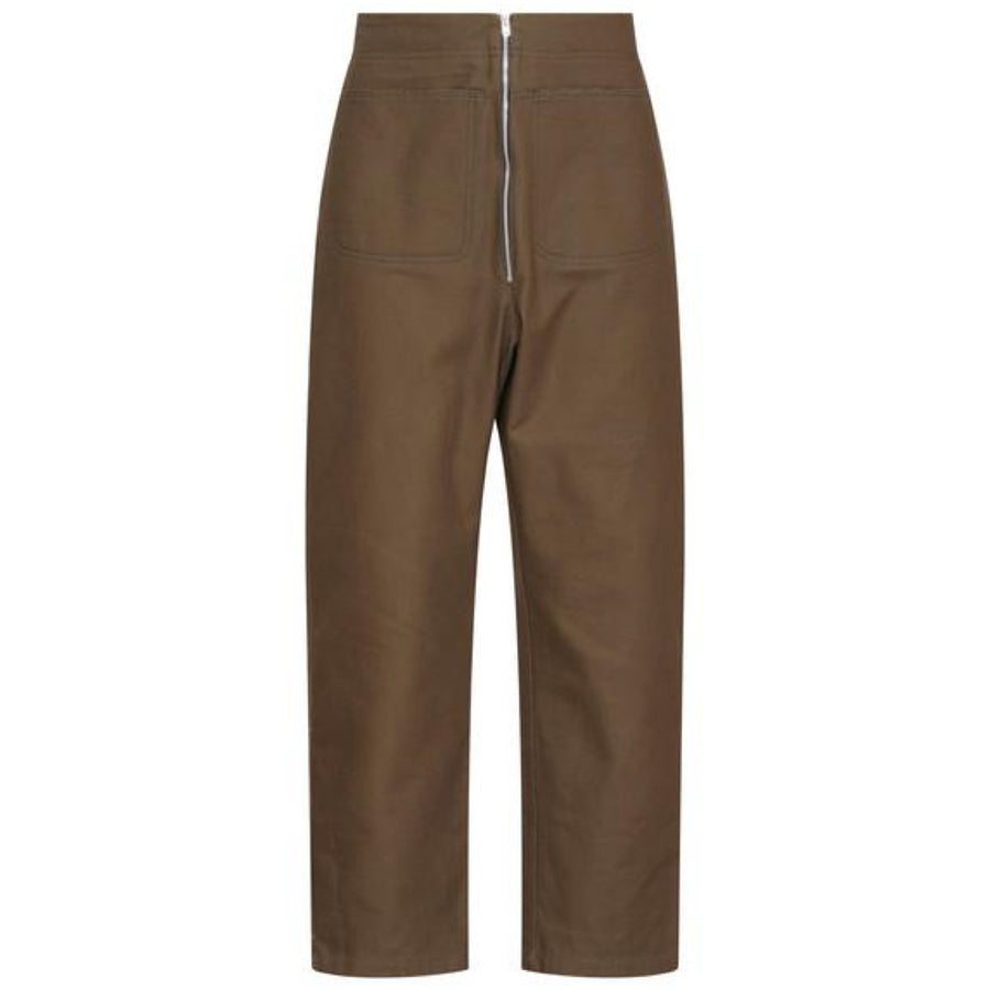 The West Village Patch Pocket Trouser Olive