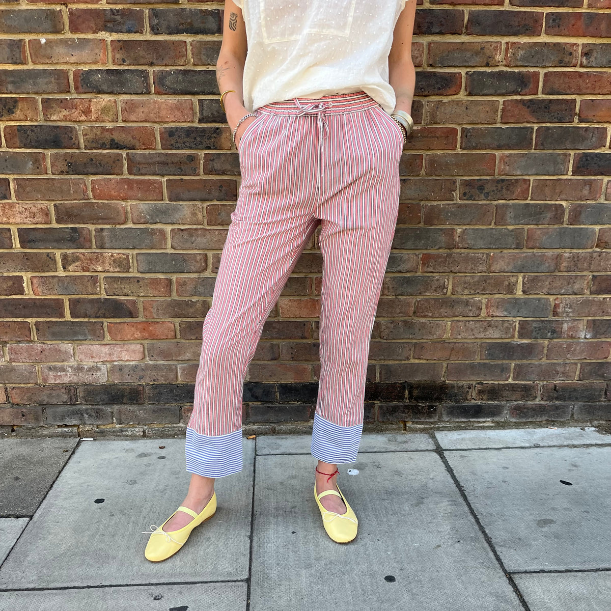 Scotch & Soda stripe trousers