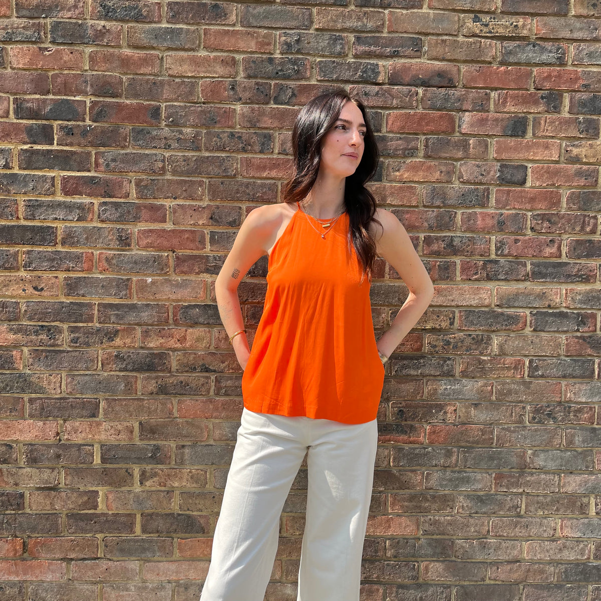 Samsoe & Samsoe orange top