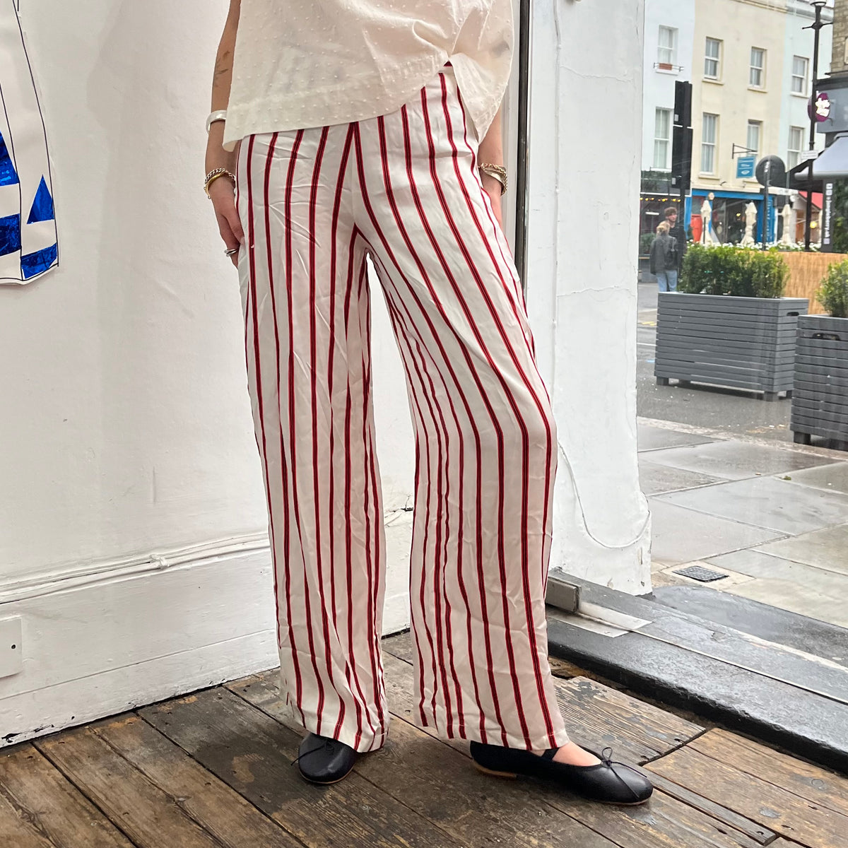 Teoh & Leah Stripe trousers