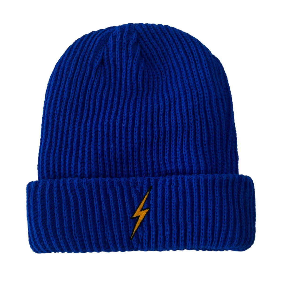 Bolt Rib Beanie - Royal Blue