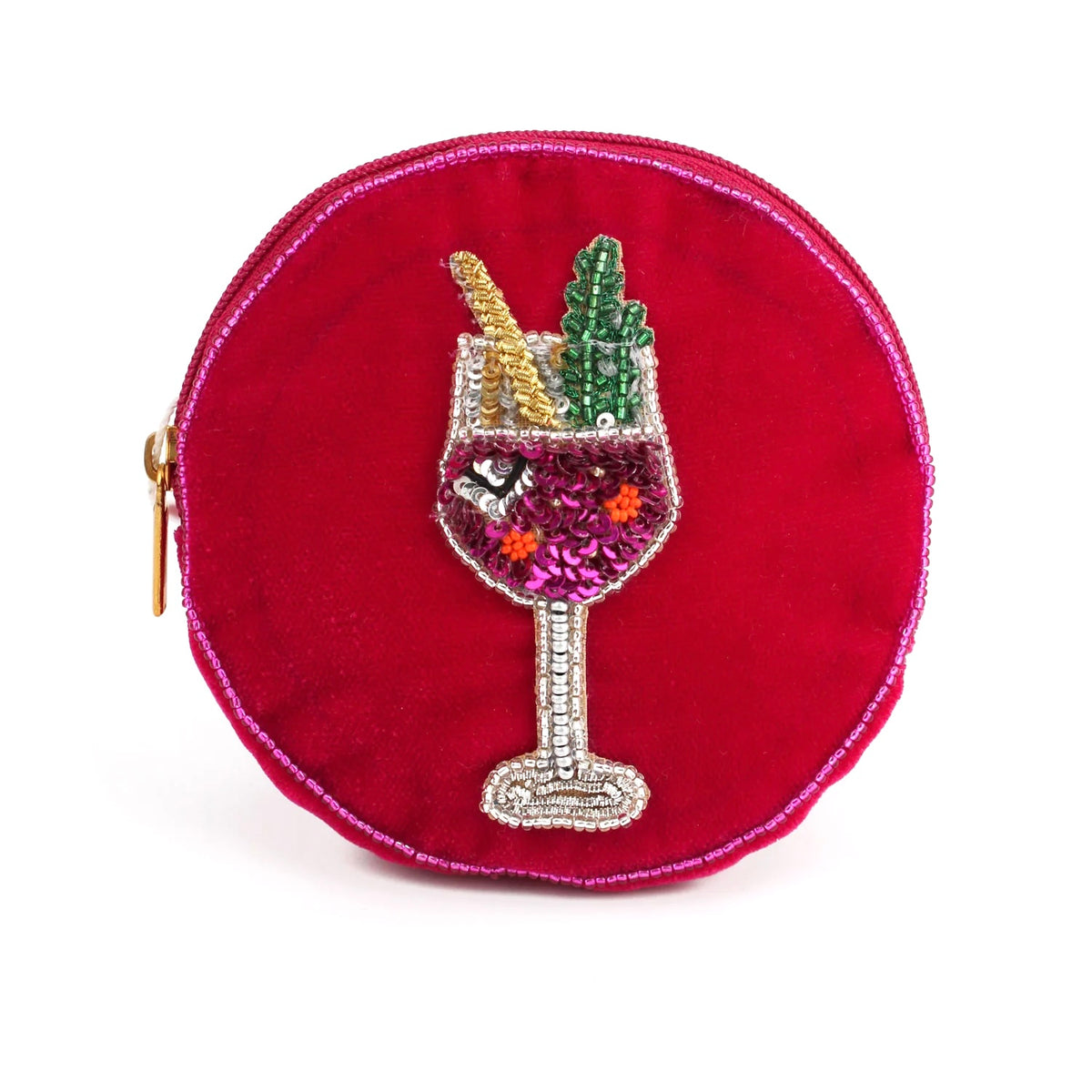 *NEW* Pink Fizz Round Pouch