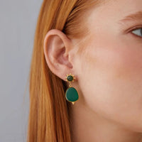 Sage Earrings Green