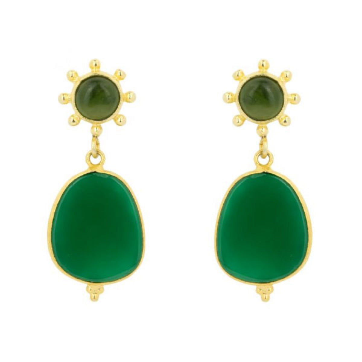 Sage Earrings Green