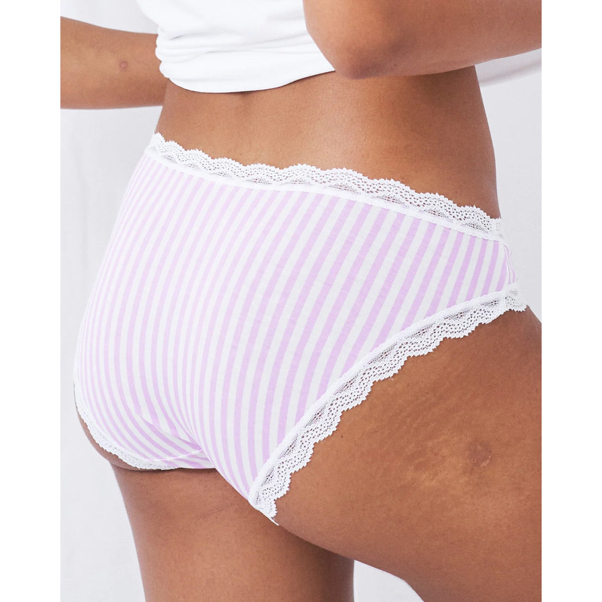 Knicker Lilac Stripe