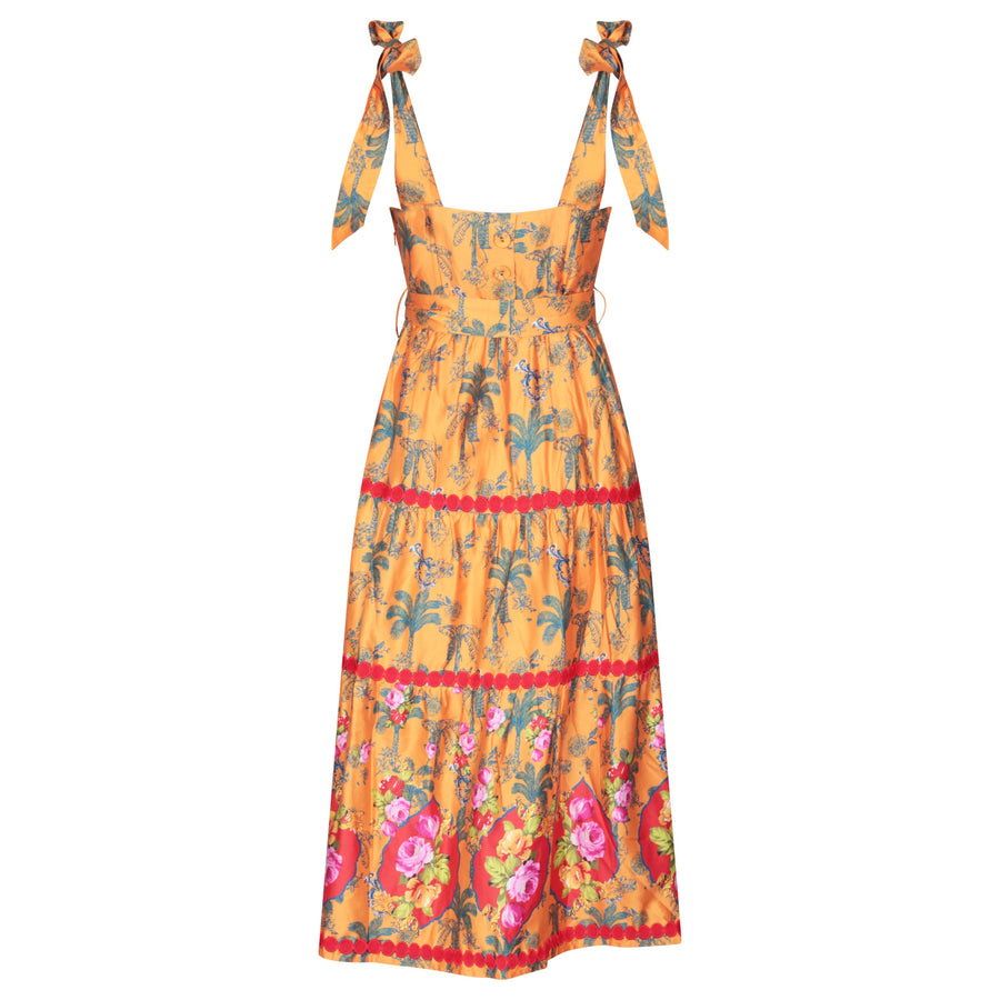 Emily Lovelock Anette Dress Yellow