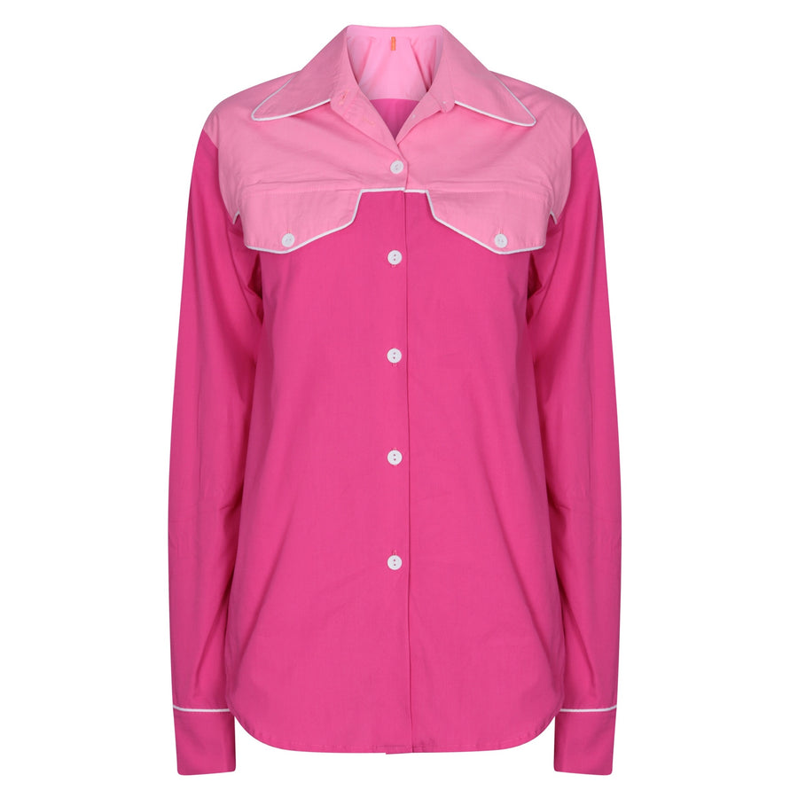 The West Village - Pink Cowgirl Shirt