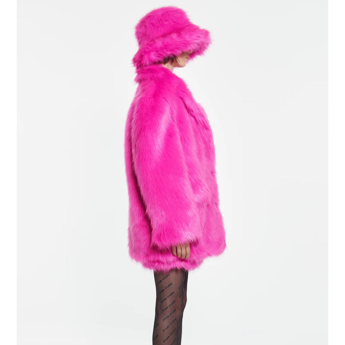 Stand Studio Carter Coat Pink