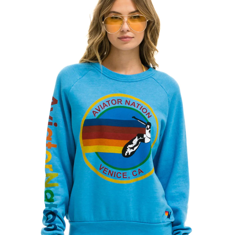 Logo Sweatshirt Ocean